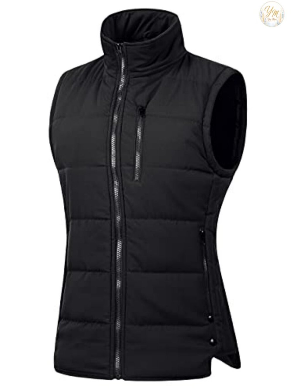 Chrisuno Women's Lightweight Quilted Puffer Vest Winter Outerwear Utility